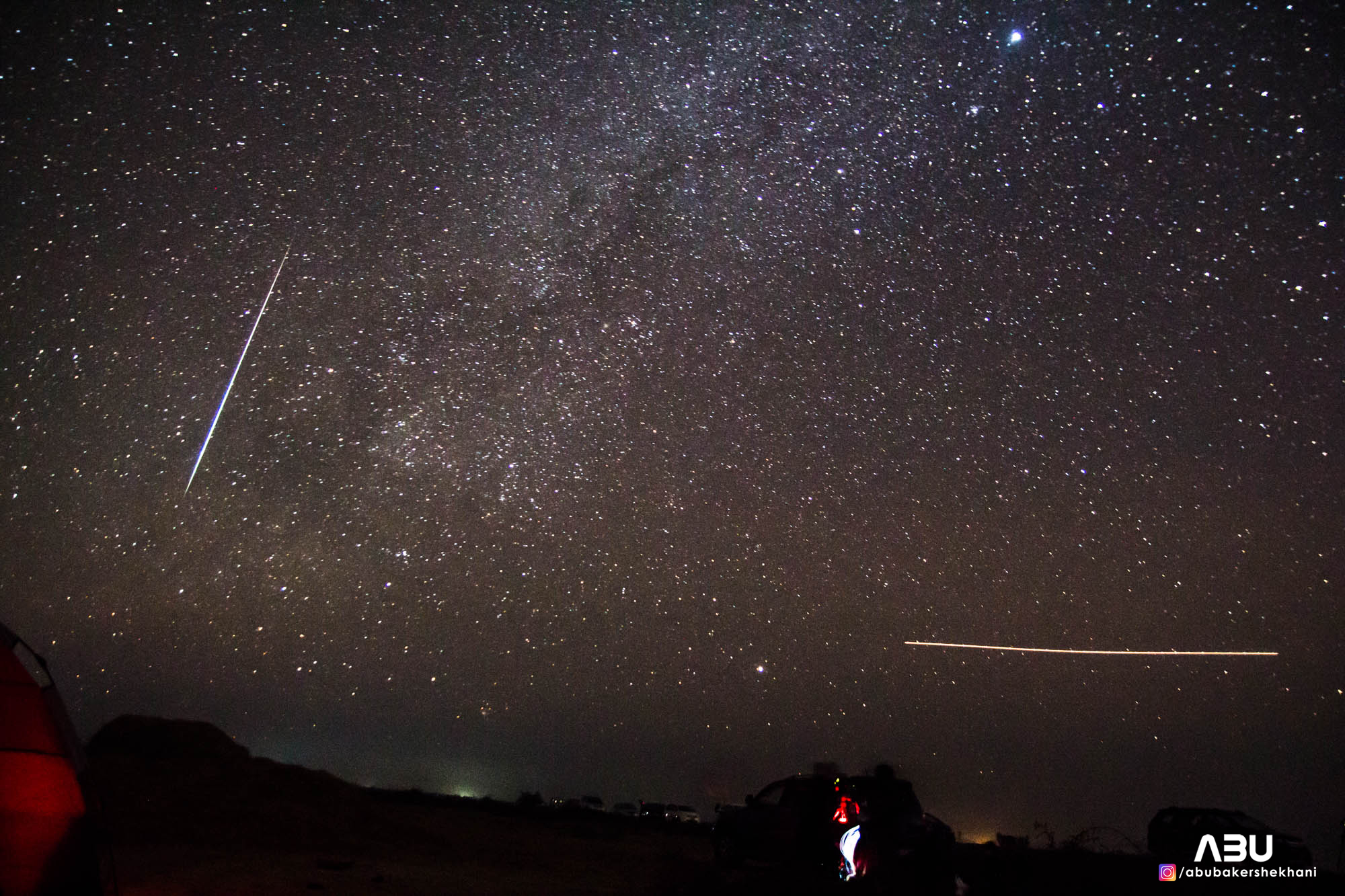Chasing the Geminids: A Reason to Travel from Karachi to Dark Skies
