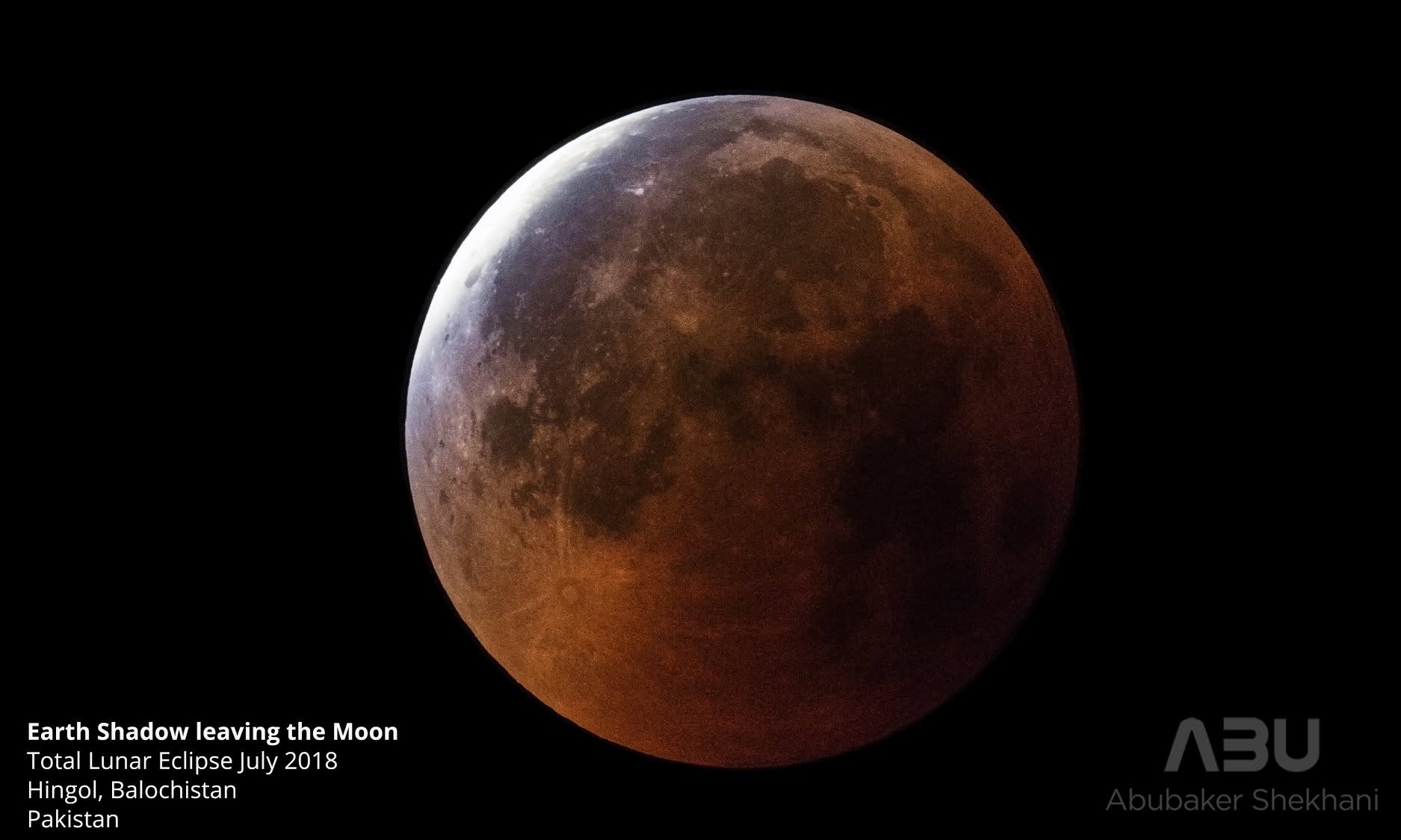 Witnessing the 2018 Total Lunar Eclipse in Balochistan with The Time Travelers